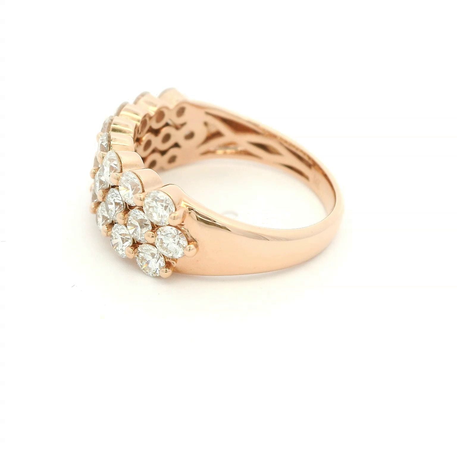 RING 14KR 2.10CTW